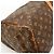 Sac Louis Vuitton Boston Monogram Keepall 50 Marron - vue 6