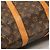 Sac Louis Vuitton Boston Monogram Keepall 50 Marron - vue 9