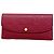 Louis Vuitton Monogram Empreinte Portefeuille Emilie Long Wallet Burdeos