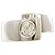 Autre Marque Platinum Band Ring with Diamond