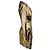 Alexandre Vauthier Gold Metallic Sequined Mini-Cocktailkleid mit langen Ärmeln und V-Ausschnitt Golden - Ansicht 2