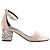Hermès Sandali HERMES Glam Chaîne d'Ancre in camoscio Beige, Taglia 37 EU