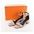 Hermès Sandali HERMES Glam Chaîne d'Ancre in camoscio Beige, Taglia 37 EU - vista 13