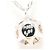 Autre Marque Collana in platino PT999 e diamanti brown Marrone - vista 4