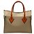 Bolsa Louis Vuitton On My Side MM Taupe / Ivory - vista 3