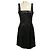 Loewe Vintage ärmelloses Leder-Midikleid in Schwarz