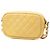 Bolso bandolera Chanel Mini Quilted Iridescent Caviar Camera Case Amarillo - vista 2