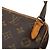 Borsa a tracolla Louis Vuitton Monogram Pochette Marly Marrone - vista 7