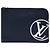 Bolso de Mano Blue Louis Vuitton Taurillon Initials Circle Pochette Jour GM Azul