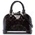 Borsa Satchel Louis Vuitton Monogram Vernis Alma BB Viola
