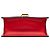 Borsa Red Gucci Mini Calfskin Web Sylvie Chain Satchel Rosso - vista 3