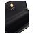 Borsa a tracolla Wallet On Chain Chanel CC in pelle d'agnello matelassé smaltata e perle, nera Nero - vista 4