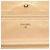 Borsa a tracolla Chanel CC Quilted Caviar Wallet on Chain Beige - vista 5