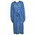 Autre Marque Phaeonia, blau-weißes Grafik-Kleid