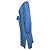 Autre Marque Phaeonia, blau-weißes Grafik-Kleid - Ansicht 4