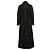 Ann Demeulemeester, casaco maxi de pele de carneiro castanho Marrom - vista 3