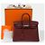 Hermès HERMES Birkin 25 Tasche aus rotem Leder - 104007 - Ansicht 2