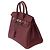 Hermès HERMES Birkin 25 Tasche aus rotem Leder - 104007 - Ansicht 5