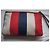 Pochette Gucci a righe in tela e pelle Bianco Rosso Blu Multicolore - vista 2