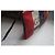 Pochette Gucci a righe in tela e pelle Bianco Rosso Blu Multicolore - vista 4