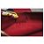 Pochette Gucci a righe in tela e pelle Bianco Rosso Blu Multicolore - vista 8