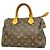 Borsa Louis Vuitton Monogram Speedy 25 Marrone