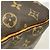 Borsa Louis Vuitton Monogram Speedy 25 Marrone - vista 7