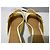 Mules con Tacco Louis Vuitton Patent Floral Bianco Beige - vista 12