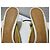 Mules con Tacco Louis Vuitton Patent Floral Bianco Beige - vista 8