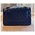 Timeless Bolsa de ombro Chanel Jumbo em pele de cordeiro acolchoada preta, seminova - vista 3