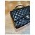 Timeless Bolsa de ombro Chanel Jumbo em pele de cordeiro acolchoada preta, seminova - vista 5