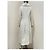 Manteau Ermanno Scervino en laine, mohair et soie blanc Taille IT 48 d'occasion - vue 3