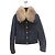 Louis Vuitton Denim Jacket  Gold Buttons Women’s Size 36 Pre-owned