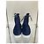 Chanel Navy gesteppte High-Top-Sneaker - EU 36.5 Gebraucht - Ansicht 2