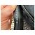 Stivaletti Chanel in mesh nero con logo CC in cristalli Sz.39 usati - vista 4