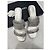 Mules Chanel in pelle argento con stella e cristalli EU 39 usate - vista 5