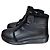 Prada Black Leather Shearling Lined Ankle Boots EU 38 Pre-owned