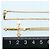 Autre Marque Halskette aus 18K Gelbgold Golden - Ansicht 4