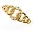 Autre Marque Ehering aus 18K Gelbgold mit Diamanten