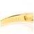 Autre Marque Ehering aus 18K Gelbgold mit Diamanten - Ansicht 5