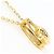 Autre Marque Collar de oro amarillo 18K con diamante marrón - vista 2