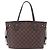 Louis Vuitton Neverfull Damier PM Castaño - vista 2