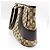 Gucci Vintage Ring Tote GG Canvas mit Leder medium - Ansicht 4