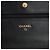 CHANEL - Bolsa de ombro Wallet On Chain Classic/Timeless Chanel em couro liso preto - vista 10