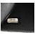 CHANEL - Bolsa de ombro Wallet On Chain Classic/Timeless Chanel em couro liso preto - vista 9