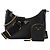 PRADA - Re-Edition 2005 Prada Schultertasche aus schwarzem Saffiano-Leder