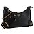 PRADA - Re-Edition 2005 Prada Schultertasche aus schwarzem Saffiano-Leder - Ansicht 3