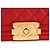 CHANEL - Borsa a tracolla Boy Chanel in pelle liscia rossa Rosso - vista 5