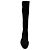 Roger Vivier Black Suede Leather Tall Riding Boots - view 4