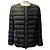 Casaco puffer sem gola preto Jil Sander